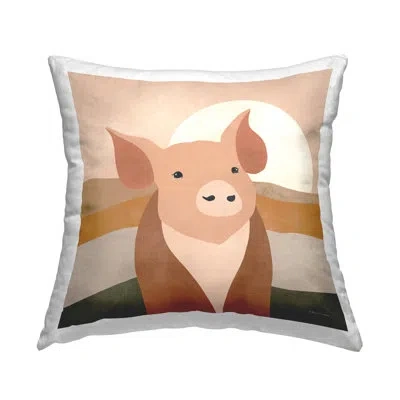 Stupell Industries Throw Pillow In Beige