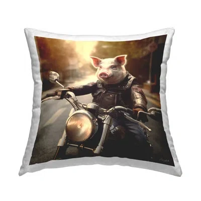 Stupell Industries Throw Pillow In Black