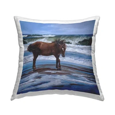 Stupell Industries Throw Pillow In Blue