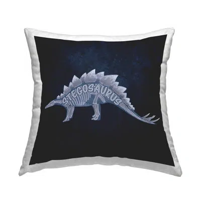 Stupell Industries Throw Pillow In Blue
