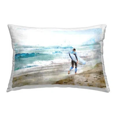 Stupell Industries Throw Pillow In Blue
