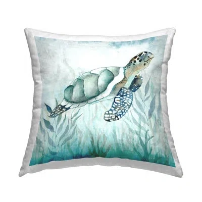 Stupell Industries Throw Pillow In Blue