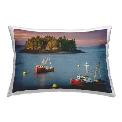Stupell Industries Throw Pillow In Blue