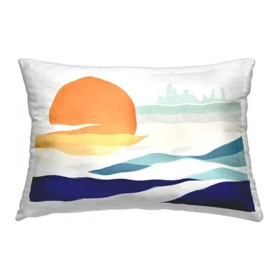 Stupell Industries Throw Pillow In Blue