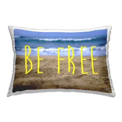 Stupell Industries Throw Pillow In Blue