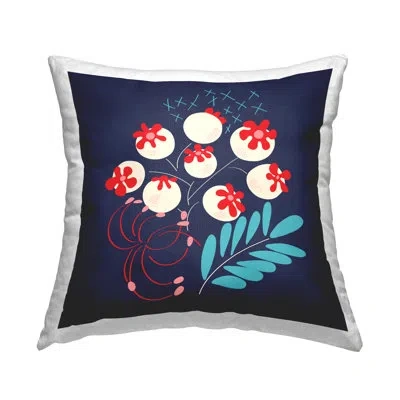 Stupell Industries Throw Pillow In Blue