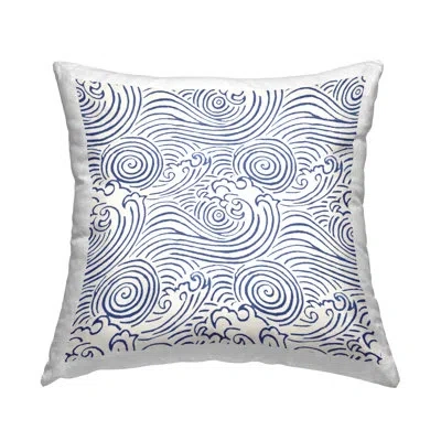 Stupell Industries Throw Pillow In Blue