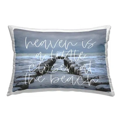 Stupell Industries Throw Pillow In Blue