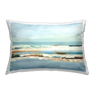 Stupell Industries Throw Pillow In Blue
