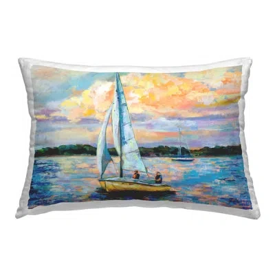 Stupell Industries Throw Pillow In Blue