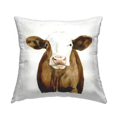 Stupell Industries Throw Pillow In Brown