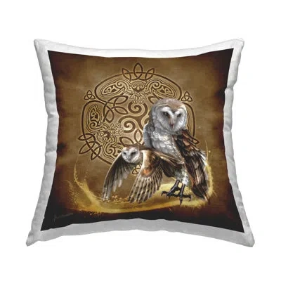 Stupell Industries Throw Pillow In Brown