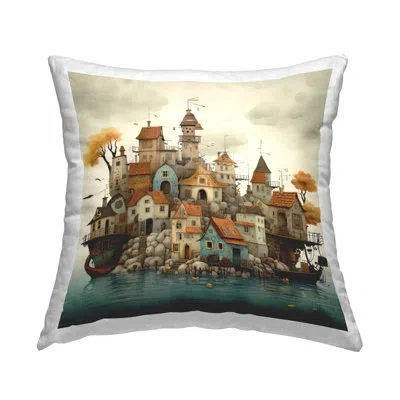 Stupell Industries Throw Pillow In Brown