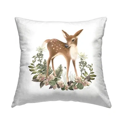 Stupell Industries Throw Pillow In Brown