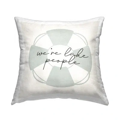 Stupell Industries Throw Pillow In Gray