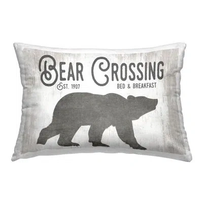 Stupell Industries Throw Pillow In Gray