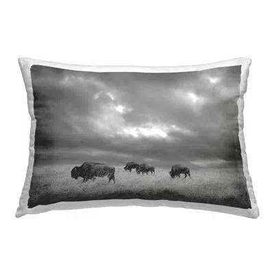 Stupell Industries Throw Pillow In Gray