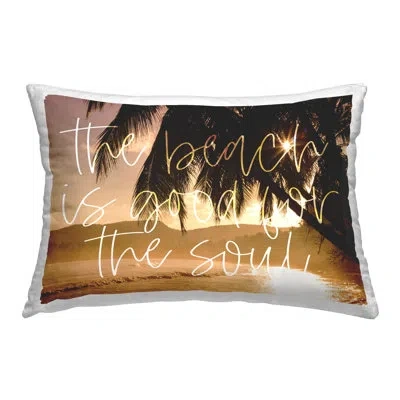 Stupell Industries Throw Pillow In Orange