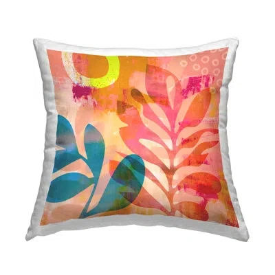 Stupell Industries Throw Pillow In Orange