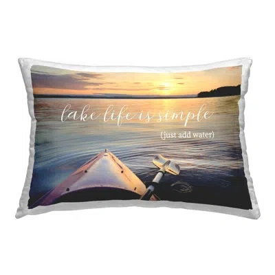 Stupell Industries Throw Pillow In Orange