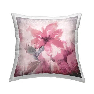 Stupell Industries Throw Pillow In Pink