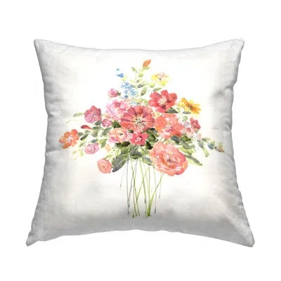 Stupell Industries Throw Pillow In Pink