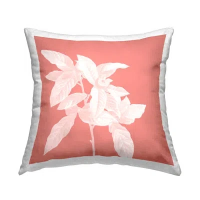 Stupell Industries Throw Pillow In Pink