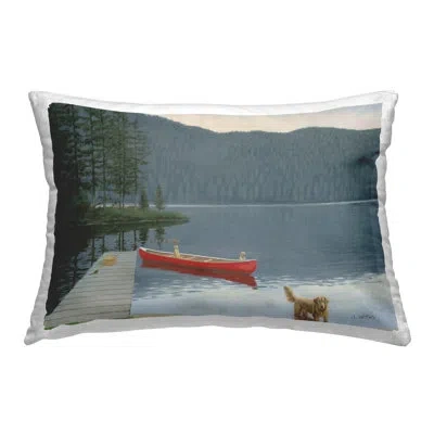 Stupell Industries Throw Pillow In Red
