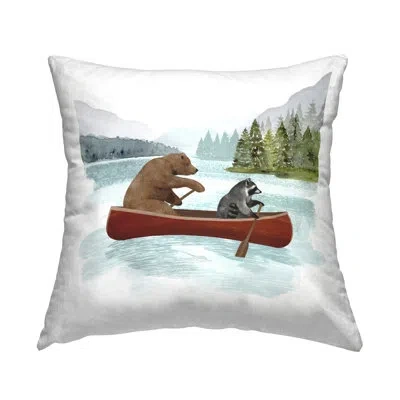 Stupell Industries Throw Pillow In Red