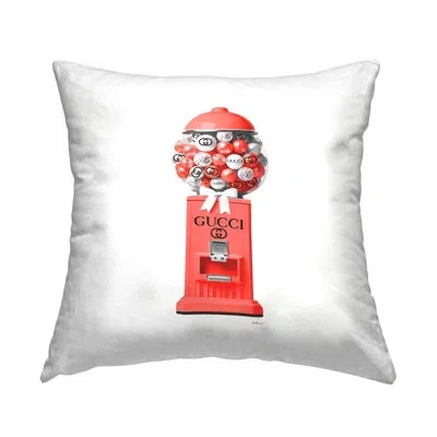 Stupell Industries Throw Pillow In Red