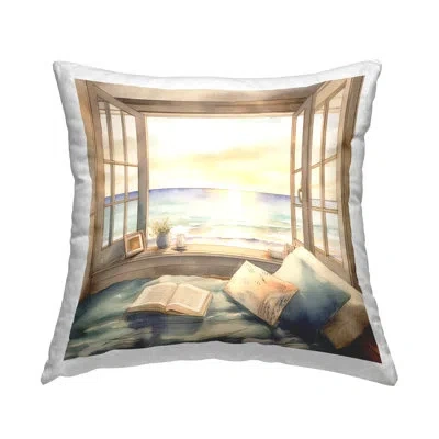 Stupell Industries Throw Pillow In Tan