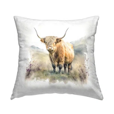Stupell Industries Throw Pillow In Tan