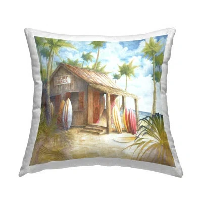 Stupell Industries Throw Pillow In Tan