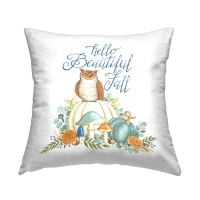 Stupell Industries Throw Pillow In White