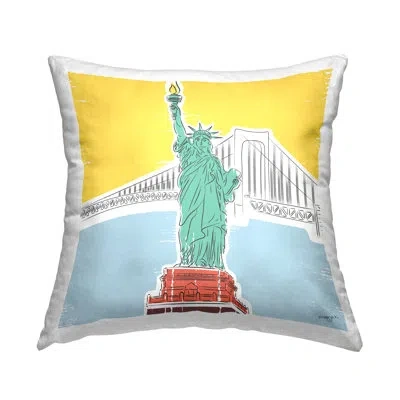 Stupell Industries Throw Pillow In Yellow