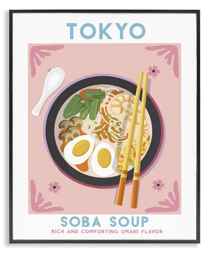 Stupell Industries Tokyo Soba Soup Framed Giclee Art In Multi