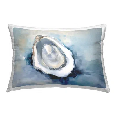 Stupell Industries Traditional Mollusk View Decorative Printed Throw Pillow Design By Petal Prints Design In Blue