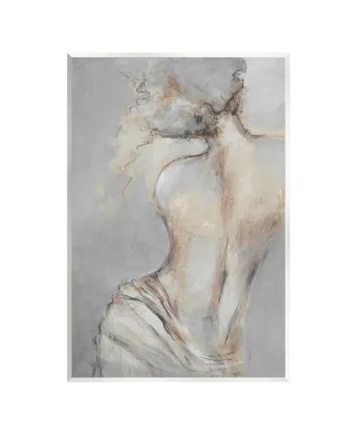 Stupell Industries Traditional Portrait Nude Woman Wall Plaque Art, 13" X 19" In Multi-color