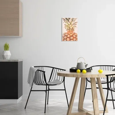Stupell Industries Tropical Pineapple Photography By Erin Marie Photograph In Mdf