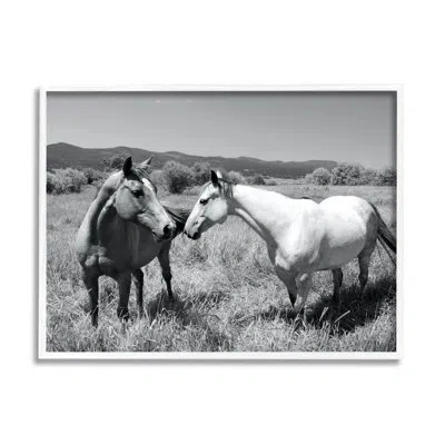 Stupell Industries Two Horses Photography By Steve Toole In Wrapped Canvas