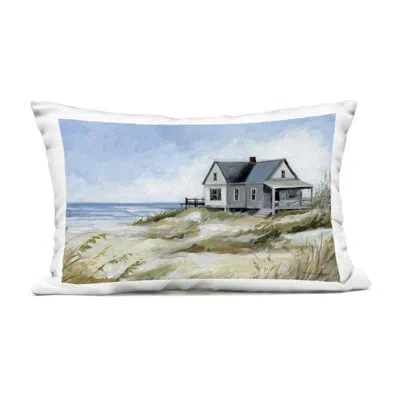 Stupell Industries Two Men On Sailboat Outdoor Printed Pillow, Design By Susan Winget