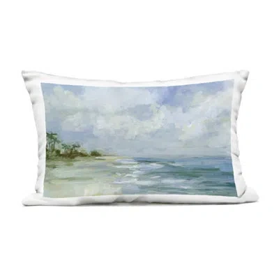 Stupell Industries Two Men On Sailboat Outdoor Printed Pillow, Design By Susan Winget