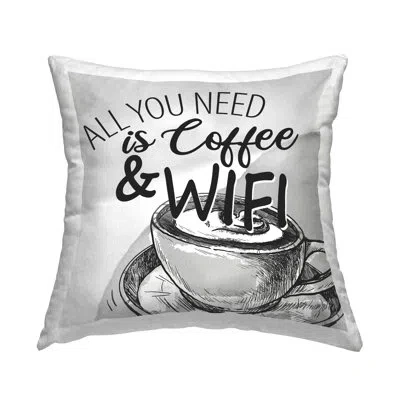 Stupell Industries Vankirk No Decorative Addition Polyester Throw Pillow