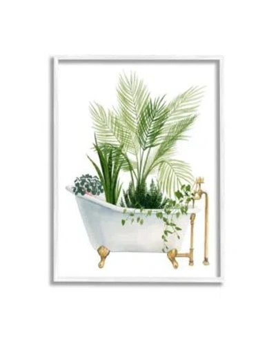 Stupell Industries Various Plants In Vintage Like Tub Art Collection In Multi-color