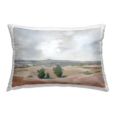 Stupell Industries Vast Desert Mountains Decorative Printed Throw Pillow Design By Pamela Munger In Tan