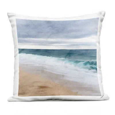Stupell Industries Vivid Ocean View Coast Outdoor Printed Pillow, Design By Kim Allen