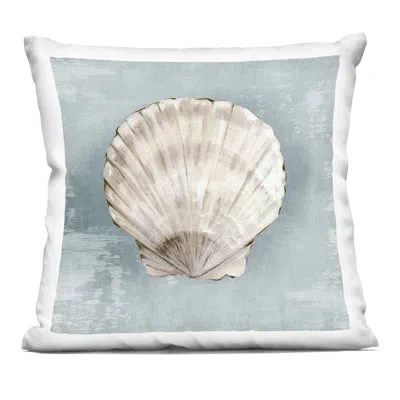 Stupell Industries Whispers Of The Shore Decorative Printed Throw Pillow Design By Eli Jones In Gray