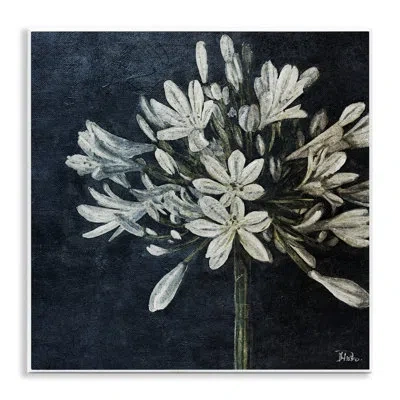 Stupell Industries White Herb Blooms Wall Plaque Art By Patricia Pinto In Black