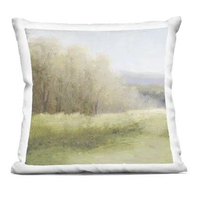 Stupell Industries Within A Familiar Place Decorative Printed Throw Pillow, Design By Michael Marcon, 18 X 7 X 18 In Green Plant