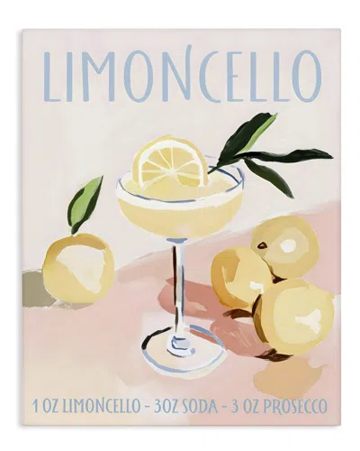 Stupell Limoncello Summer Cocktail By Sisi And Seb Wall Art In Multi